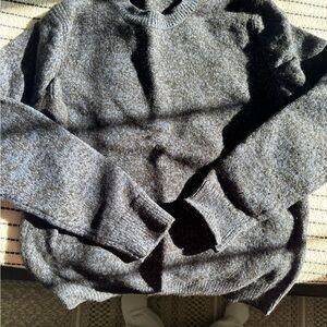 Banana Republic Charcoal Knit Sweater